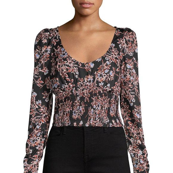 NWT Free People Long Sleeve Blouse - Picture 1 of 9